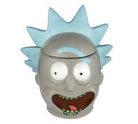 Brand New Fully Licensed Official Product Rick and Morty Rick 3D Mug with Lid