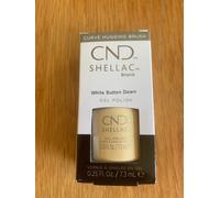Brand New & Genuine CND Shellac 7.3ml -Shade White Button Down