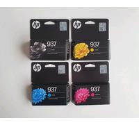 Brand New Genuine HP 937 Bk/ C/ M/ Y Ink Cartridges-Set Of 4 Colour Exp:02/2027+