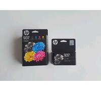 Brand New Genuine HP 937 Multipack + Extra HP937 Black Original Inks Exp:04/2027