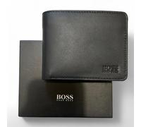 Brand New Hugo Boss Areezo Trifold Coin Pocket Wallet For Men