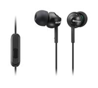 Sony Mdr-Ex110Ap Deep Bass Earphones With Smartphone Control And Mic - Metallic Black One Colour