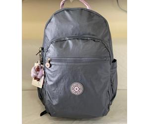 Brand New Kipling CLAS SEOUL Backpack -Metallic Navy Blue