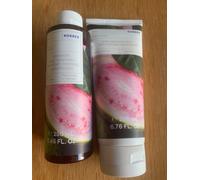 Brand New KORRES Guava Renewing Shower Gel & Body Smoothing Milk DUO
