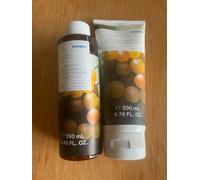 Brand New KORRES Santorini Grape Renewing Shower Gel & Body Smoothing Milk DUO