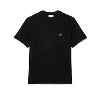 BRAND NEW Lacoste Cotton T-Shirt with Breast Pocket Black