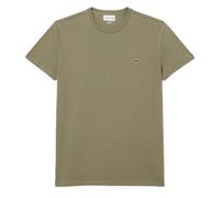 BRAND NEW Lacoste Crew Neck Pima Cotton T-Shirt Khaki