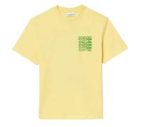 BRAND NEW Lacoste Crocodile Blur Graffiti S/S Tee Yellow