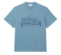 BRAND NEW Lacoste Crocodile Graffiti S/S Tee Blue