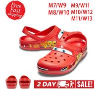 Brand New Lightning McQueen Crocs All Adult Sizes TikTok Trending Viral 2025