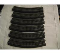Brand New Lot of 6 Marklin H0 24130 Curved C Track from Digital Starter Set LN