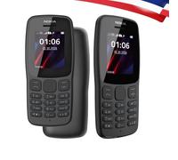 Brand New Nokia 106 Unlocked Dual SIM - 2018 Big Buttons - Black (UK STOCK