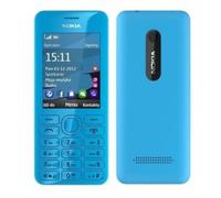 BRAND NEW NOKIA 206 PHONE - CYAN - UNLOCKED - BLUETOOTH - 1.3MP CAM - WAP