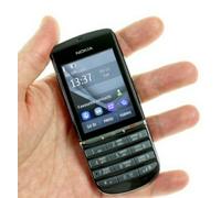 Brand New Nokia Asha 300 Unlocked 3G Touch&Type 5MP Camera Grey Mobile Phone