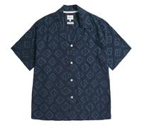 Norse Projects Mens Dark Navy Mads Batik Shirt