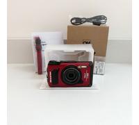 Brand New Olympus OM System Tough TG-7 Waterproof Digital Compact Camera - Red