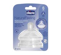 Brand New PACK Chicco Natural Feeling Safe and BPA-Free Breast-Like Nipple Teat