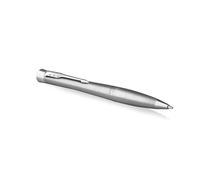 Parker Urban Twist Ballpoint Pen, Metro Metallic with Chrome Trim, Medium, Blue Ink Refill, Gift Box