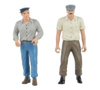 Brand New Pola Spur G Warehouse Workers, 2 Figures Weatherproof Item: 331527