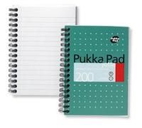 Brand New. Pukka Pad Jotta Notebook Wirebound Perforated Ruled 200pp 80gsm A6 Ref JM036 [Pack 3]