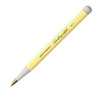 Brand New Quality Drehgriffel Royal Blue Ink Medium Yellow Ballpoint Twist Pen