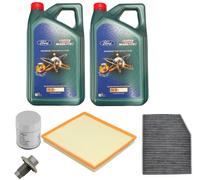 BRAND NEW QUALITY FORD TRANSIT CUSTOM 2021 2.0L ECOBLUE SERVICE KIT CASTROL OIL