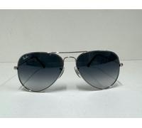 Brand New Ray Ban Sunglasses-Aviator RB3025 003/32-Silver Frame/ Grey Grad Lens