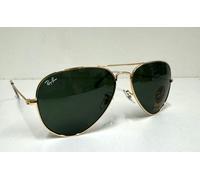 Brand New Ray-Ban Sunglasses-Aviator RB3025 L0205-Green Lens/Gold Frame
