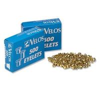 Brand New. Rexel Brass Eyelets 3.2mm Shank Ref 20320050 [Pack 500]