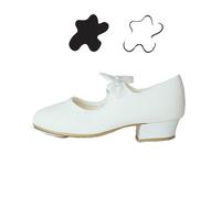 BRAND NEW ROCH VALLEY LOW HEEL CANVAS TAP DANCE SHOES CHILDS 5 - ADULT 8 LHC