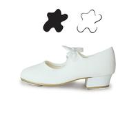 BRAND NEW ROCH VALLEY LOW HEEL CANVAS TAP DANCE SHOES CHILDS 5 - ADULT 8 LHC