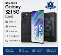 BRAND NEW Samsung Galaxy S21 5G - 128GB GREY UNLOCKED SMART PHONE - UK MODEL