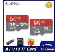 Brand New SanDisk Ultra A1 Micro SD Card 1.5TB 1TB TF Memory Card Up to 150MB/s Flash Memory Card SD U3 4K V30 Microsd TF Card