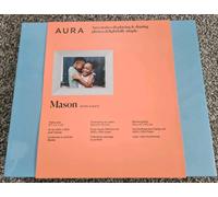 Brand New Sealed AURA Mason 9 Inch Digital Photo Frame - White Quartz