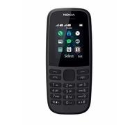 Nokia 105 2019 TA-1410 Black Unlocked 4MB 1.8" Flashlight Mobile Phone