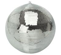 Brand New Soundlab Silver 300mm Lightweight Disco Mirror Ball Lighting