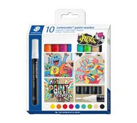 Brand New Staedtler High-Quality Lumocolor Bullet Tip Vibrant Color Paint Marker
