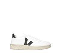 Veja Women's V-10 Logo-Appliquéd Vegan Cotton-Canvas Trainers - UK 4