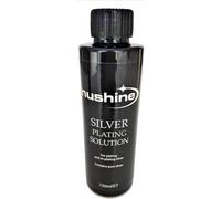 Brand Nushine Silver Plating Solution 150Ml - Permanently Plate Pure Silver Onto Worn Silver, Brass, Copper And Bronze