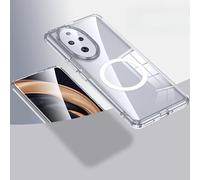 Brand Pro Case for Honor 200, Ultra-Thin TPU Frame, Magnetic Ring for Wireless Charging & Car Mount, Designed for Honor 200 - Clear