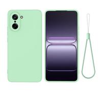 BRAND SET Case for OnePlus Ace 5 5G, Soft Silicone Shockproof Cover with Microfiber Lining, Slim Protective Silicone Case for OnePlus Ace 5 5G Phone Case, Green