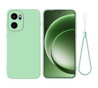 BRAND SET Case for OnePlus Ace 6, Soft Silicone Shockproof Cover with Microfiber Lining, Slim Protective Silicone Case for OnePlus Ace 6 Phone Case, Green