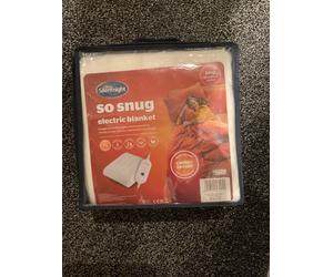 Brand Silent Night So Snug Electric Blanket King Size 137x165cm
