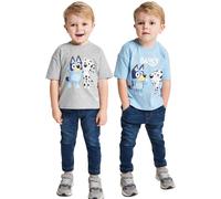 Brand Threads Bluey T-Shirt 2 pack | Size: 4-5 Years Brand Threads Multicolor 4-5 Years