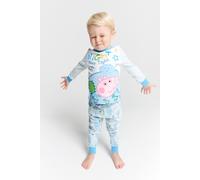 Brand Threads Boy's George Pig Pyjamas in Blue | Size: 3-4 Years Brand Threads Blue 3-4 Years