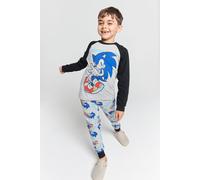 Brand Threads Boy's Sonic The Hedgehog Boys Pyjamas | Size: 7-8 Years Brand Threads Multicolor 7-8 Years