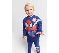 Brand Threads Boy's Spidey & Friends Jogger Set in Blue | Size: 1-2 Years Brand Threads Blue 1-2 Years