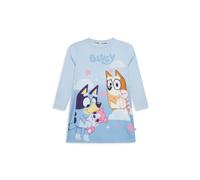 Brand Threads Girl's Bluey Nightie in Blue | Size: 4-5 Years Brand Threads Blue 4-5 Years
