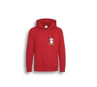 Brand Threads Girls' My Melody Red Hoodie - Cute Sanrio Pullover with My Melody Print | Cosy Cotton Hoodie for Kids (Ages 1-13)