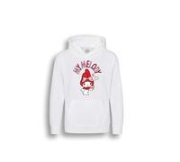 Brand Threads Girls' My Melody White Hoodie - Cute Sanrio Pullover Hooded Top with Fun My Melody Print | Soft & Cosy Hoodie (Ages 1-13) (UK, Age, 12 Years, 13 Years, Regular, Standard, White)